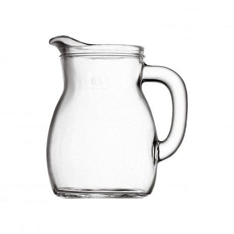 Bistrot Jug - 1.15L from Bormioli Rocco. made out of Glass and sold in boxes of 6. Hospitality quality at wholesale price with The Flying Fork!