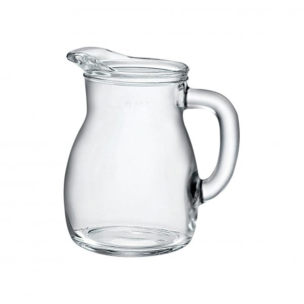 Bistrot Jug - 0.3L from Bormioli Rocco. made out of Glass and sold in boxes of 12. Hospitality quality at wholesale price with The Flying Fork!