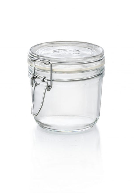 Jar Terrine - 0.35L Clear Lid from Bormioli Rocco. made out of Glass and sold in boxes of 12. Hospitality quality at wholesale price with The Flying Fork!
