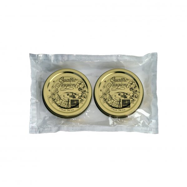 Lid (2 Pack) - 70mm, Quattro Stagioni from Bormioli Rocco. made out of Aluminium and sold in boxes of 2. Hospitality quality at wholesale price with The Flying Fork!