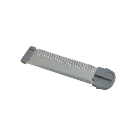 Blade - Flat Straight And Serrated Mandoline from De Buyer. made out of 18/10 Stainless steel and sold in boxes of 1. Hospitality quality at wholesale price with The Flying Fork!