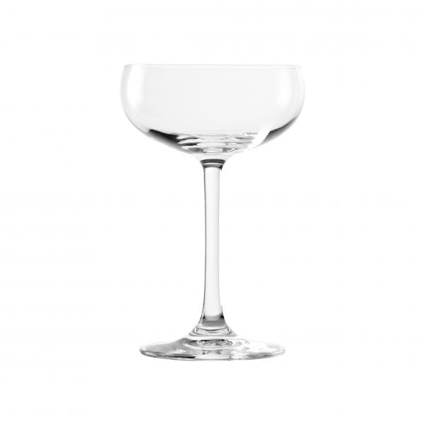 Champagne Saucer Glass - 230ml from Stolzle. made out of Glass and sold in boxes of 24. Hospitality quality at wholesale price with The Flying Fork!