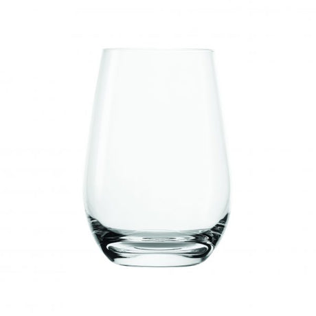 Stemless Wine Tumbler - 660ml from Stolzle. made out of Crystal Glass and sold in boxes of 48. Hospitality quality at wholesale price with The Flying Fork!