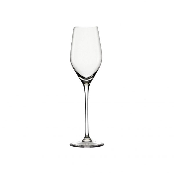 Royal Champagne Glass - 265ml, Exquisit from Stolzle. made out of Crystal Glass and sold in boxes of 48. Hospitality quality at wholesale price with The Flying Fork!
