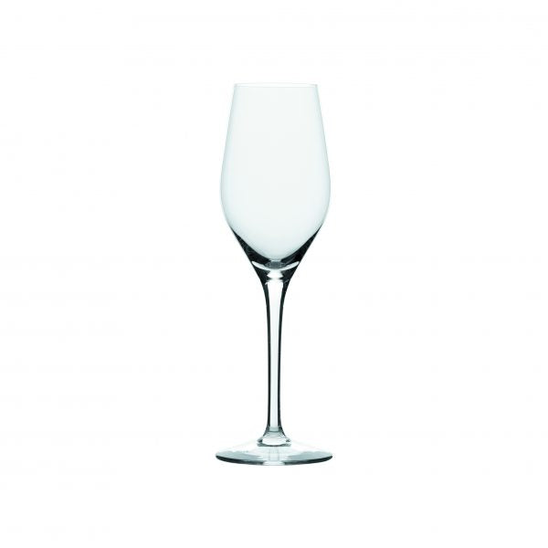 Flute Glass - 265ml, Exquisit from Stolzle. made out of Glass and sold in boxes of 24. Hospitality quality at wholesale price with The Flying Fork!