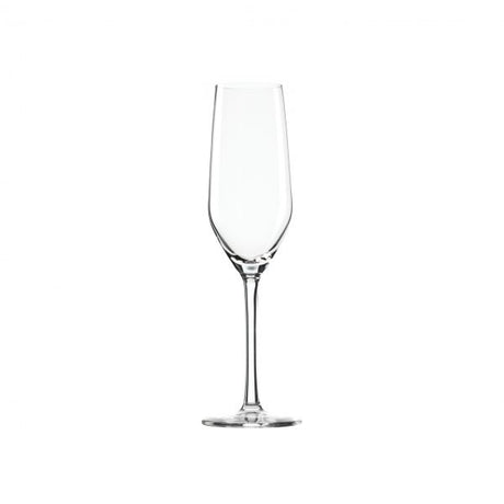 Flute Glass - 185ml, Ultra from Stolzle. made out of Crystal Glass and sold in boxes of 24. Hospitality quality at wholesale price with The Flying Fork!