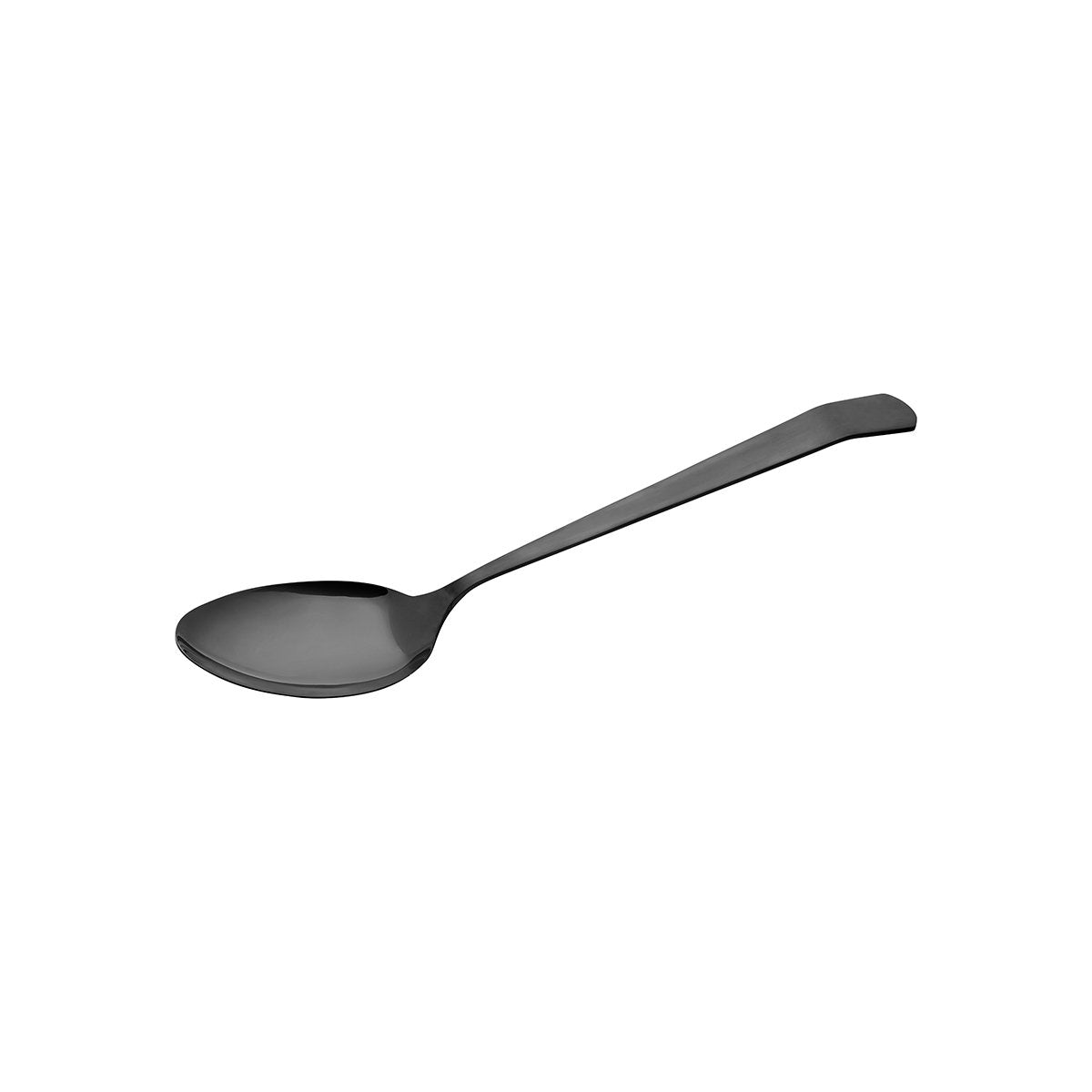 Brooklyn  Serving Spoon - Solid, 310mm, Black PVD Coated, Moda