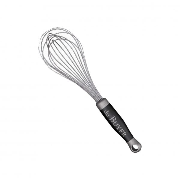 Universal Whisk - with Poly Handle, 250mm from De Buyer. made out of Polypropylene and sold in boxes of 1. Hospitality quality at wholesale price with The Flying Fork!
