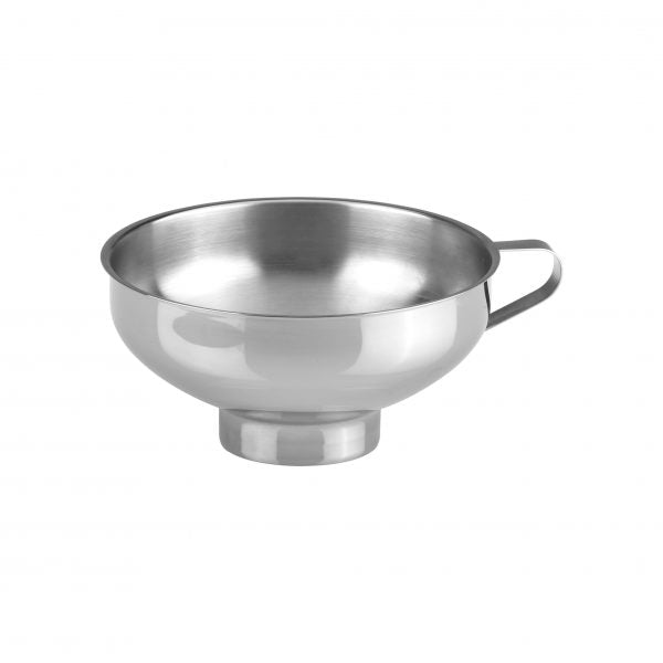 Jam Funnel - 140mm from Chef Inox. made out of Stainless Steel 18/10 and sold in boxes of 1. Hospitality quality at wholesale price with The Flying Fork!