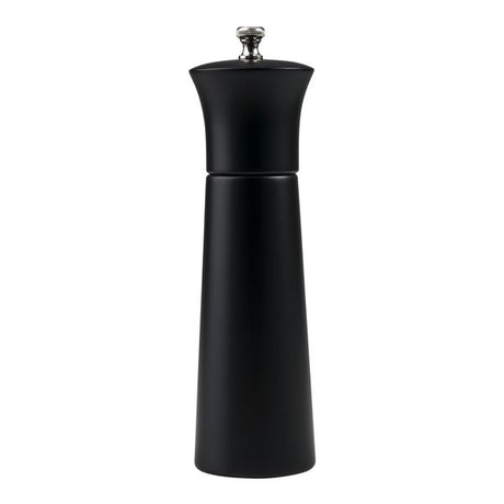 Salt-Pepper Grinder - Black, 250mm, Evo from Moda. Sold in boxes of 1. Hospitality quality at wholesale price with The Flying Fork!