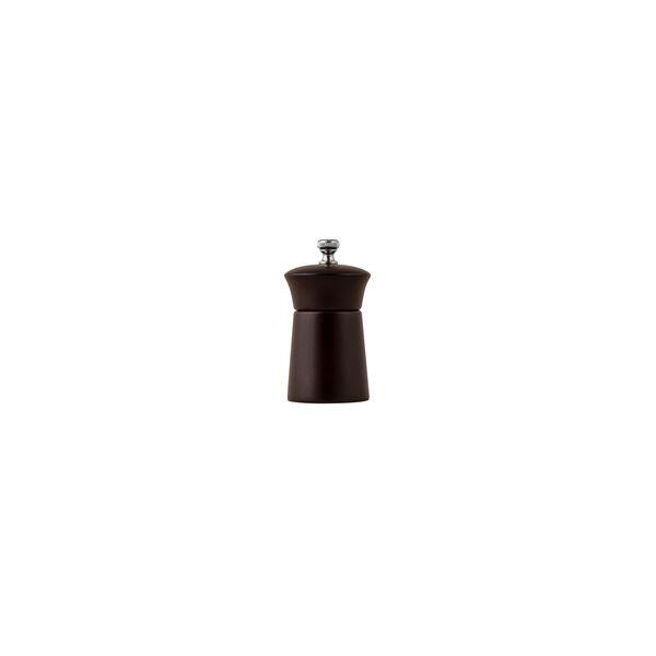 Salt/Pepper Grinder - Dark, 75Mm, Evo from Moda. made out of Wood and sold in boxes of 1. Hospitality quality at wholesale price with The Flying Fork!