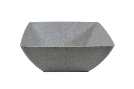 Square Serving Bowl (20171) - 190x190x95mm, Concrete Matt from Jab. made out of Melamine and sold in boxes of 12. Hospitality quality at wholesale price with The Flying Fork!