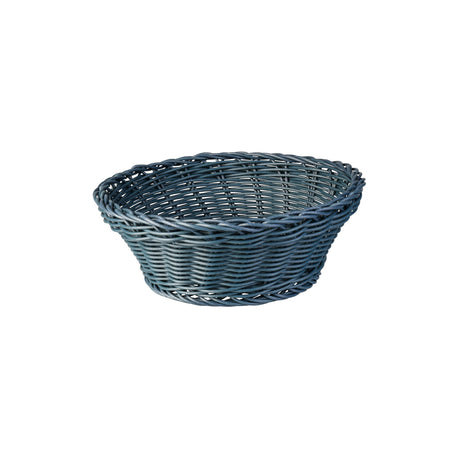 Round Bread Basket - 205x70mm, Grey from TheFlyingFork. Sold in boxes of 6. Hospitality quality at wholesale price with The Flying Fork!