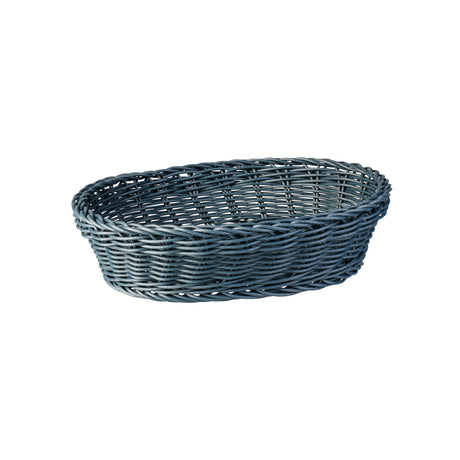 Oval Bread Basket - 240x180x70, Grey from TheFlyingFork. Sold in boxes of 6. Hospitality quality at wholesale price with The Flying Fork!