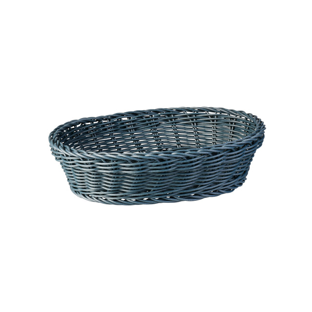 Oval Bread Basket - 240x180x70, Grey from TheFlyingFork. Sold in boxes of 6. Hospitality quality at wholesale price with The Flying Fork!