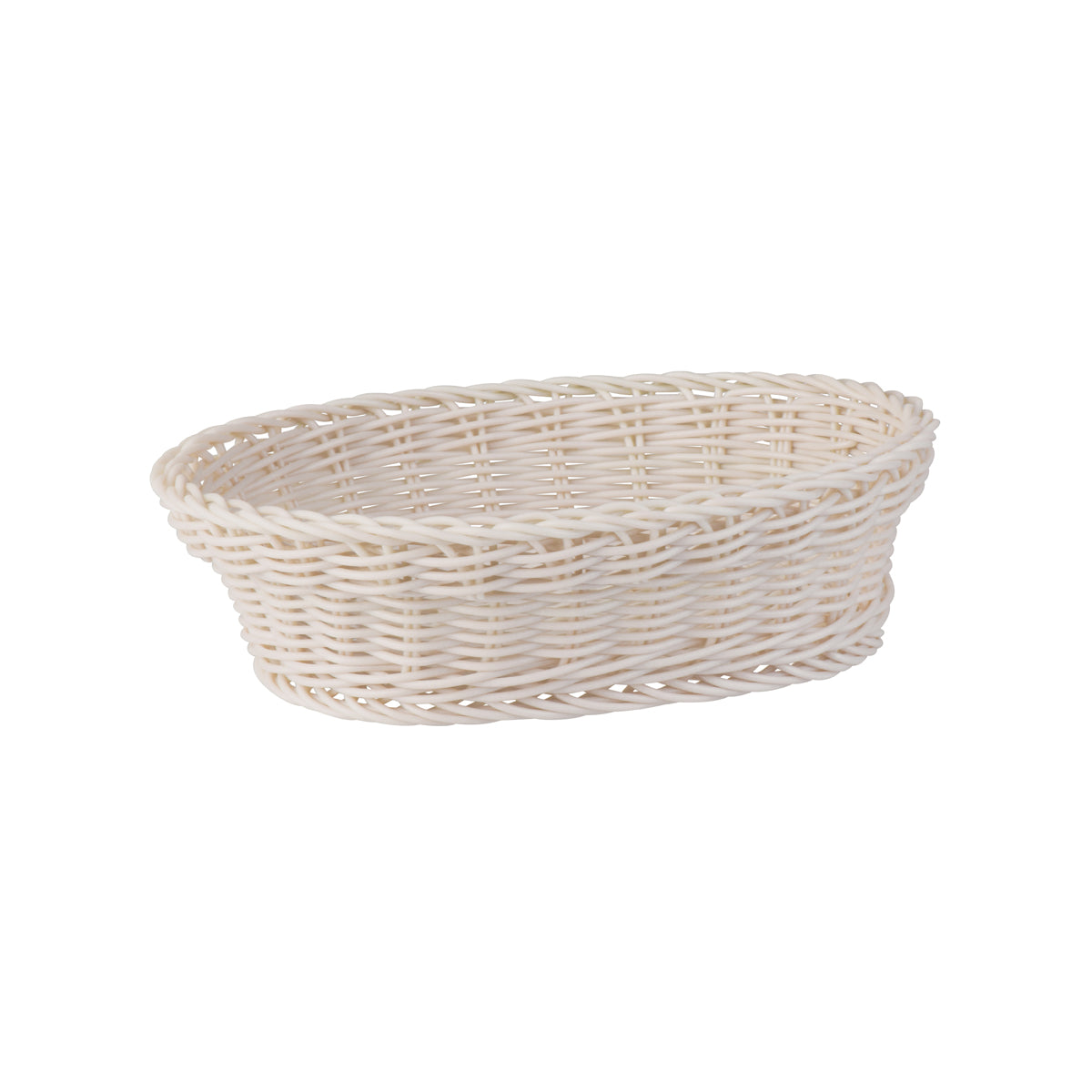 Oval Bread Basket - 240x180x70, Taupe from TheFlyingFork. Sold in boxes of 6. Hospitality quality at wholesale price with The Flying Fork!