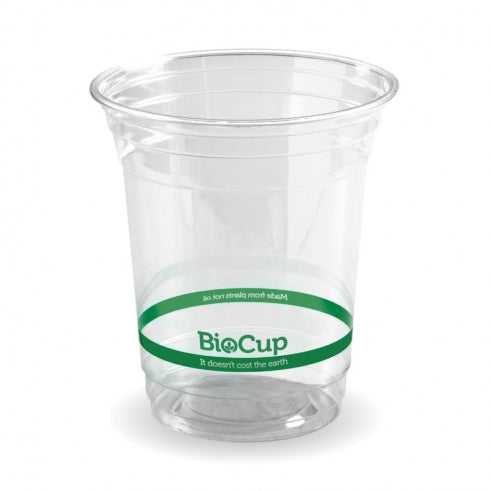Biocup - Clear, 420ml (Box of 1000) from BioPak. Compostable, made out of Bioplastic and sold in boxes of 1. Hospitality quality at wholesale price with The Flying Fork!