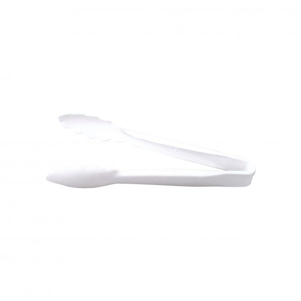 Polycarb Utility Tong - 240mm, White from Chef Inox. made out of Polycarbonate and sold in boxes of 12. Hospitality quality at wholesale price with The Flying Fork!