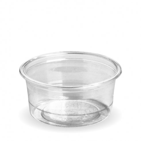 90ml Sauce Biocup - 2000 units from BioPak. Compostable and sold in boxes of 1. Hospitality quality at wholesale price with The Flying Fork!