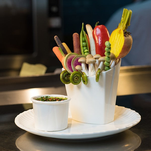 Paper Look Plate - 150mm, Fortessa Food Truck: Pack of 4