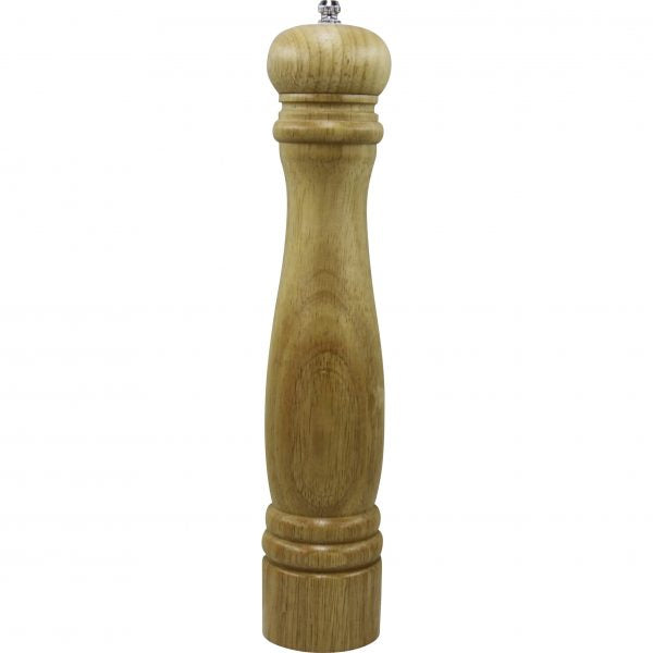 Salt-Pepper Mill - 320mm, Tempo, Birch Wood Ceramic from Chef Inox. made out of Wood and sold in boxes of 1. Hospitality quality at wholesale price with The Flying Fork!
