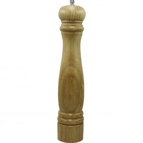 Salt-Pepper Mill - 320mm, Tempo, Birch Wood Ceramic from Chef Inox. made out of Wood and sold in boxes of 1. Hospitality quality at wholesale price with The Flying Fork!
