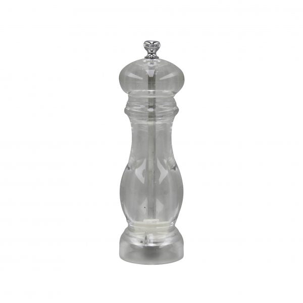 Salt-Pepper Mill - 270mm, Crystal, Acyrlic Ceramic from Chef Inox. made out of Acrylic and sold in boxes of 1. Hospitality quality at wholesale price with The Flying Fork!