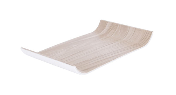 Echo Tray - 265x162mm, White-Birch from Zicco. made out of Melamine and sold in boxes of 1. Hospitality quality at wholesale price with The Flying Fork!