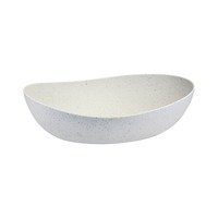 EMERGE BOWL - 450x345mm, STONE NATURAL from Cheforward. made out of Melamine and sold in boxes of 3. Hospitality quality at wholesale price with The Flying Fork!