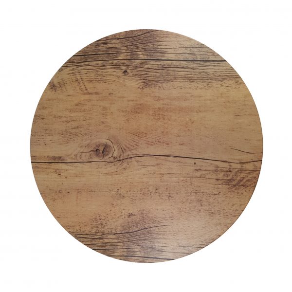 Round Melamine Oak Board, 310mm, Wood Effect from Chef Inox. made out of Melamine and sold in boxes of 1. Hospitality quality at wholesale price with The Flying Fork!