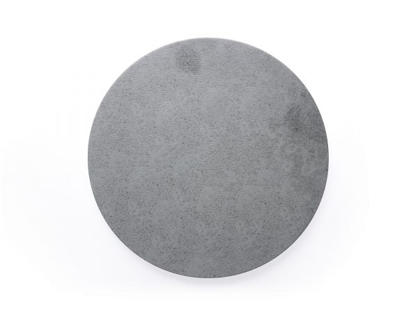 Round Melamine Oak Board - 310mm, Light Grey Slate from Chef Inox. Sold in boxes of 1. Hospitality quality at wholesale price with The Flying Fork!