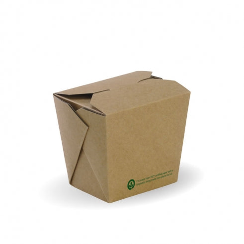 480ml (16oz) noodle box - Box of 500 from BioPak. Compostable, made out of FSC�� certified paper and sold in boxes of 1. Hospitality quality at wholesale price with The Flying Fork!