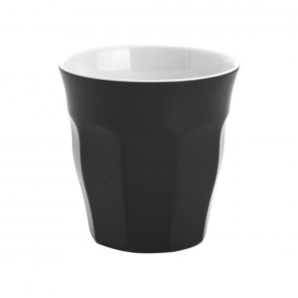 Tumbler - 90mm, 300ml, Gelato, Black-White from Jab. made out of Melamine and sold in boxes of 12. Hospitality quality at wholesale price with The Flying Fork!