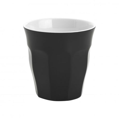 Tumbler - 90mm, 300ml, Gelato, Black-White from Jab. made out of Melamine and sold in boxes of 12. Hospitality quality at wholesale price with The Flying Fork!