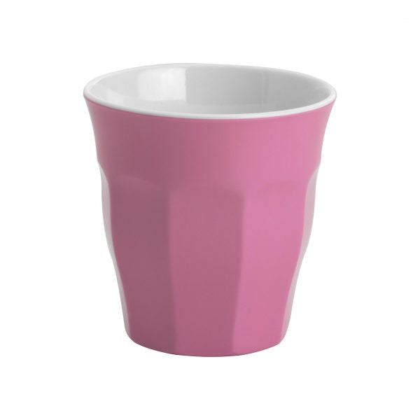 Tumbler - 90mm, 300ml, Gelato, Hot Pink-White from Jab. made out of Melamine and sold in boxes of 12. Hospitality quality at wholesale price with The Flying Fork!