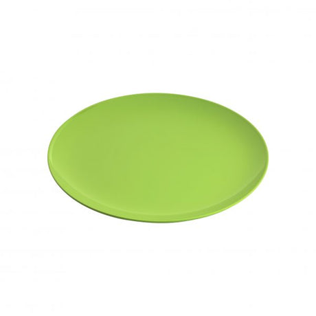 Round Coupe Plate - 200mm, Gelato, Lime Green from Jab. made out of Melamine and sold in boxes of 12. Hospitality quality at wholesale price with The Flying Fork!
