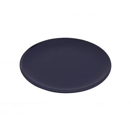 Round Coupe Plate - 200mm, Gelato, Navy Blue from Jab. Unbreakable, made out of Melamine and sold in boxes of 12. Hospitality quality at wholesale price with The Flying Fork!