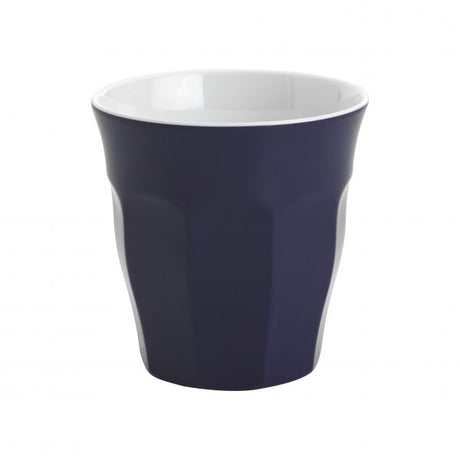 Espresso Cup - 200ml, Gelato, Navy Blue-White from Jab. made out of Melamine and sold in boxes of 12. Hospitality quality at wholesale price with The Flying Fork!