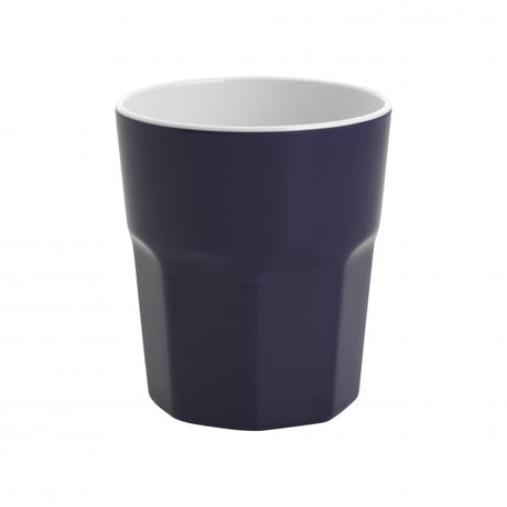 Tumber - 100mm, 410ml, Gelato, Navy Blue-White from Jab. made out of Melamine and sold in boxes of 12. Hospitality quality at wholesale price with The Flying Fork!