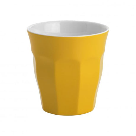 Espresso Cup - 200ml, Gellato, Yellow from Jab. made out of Melamine and sold in boxes of 12. Hospitality quality at wholesale price with The Flying Fork!