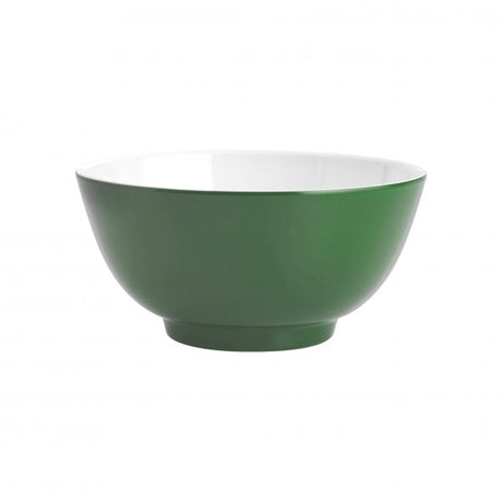 Cereal Bowl - 150mm, Gelato, Green-White from Jab. Unbreakable, made out of Melamine and sold in boxes of 6. Hospitality quality at wholesale price with The Flying Fork!