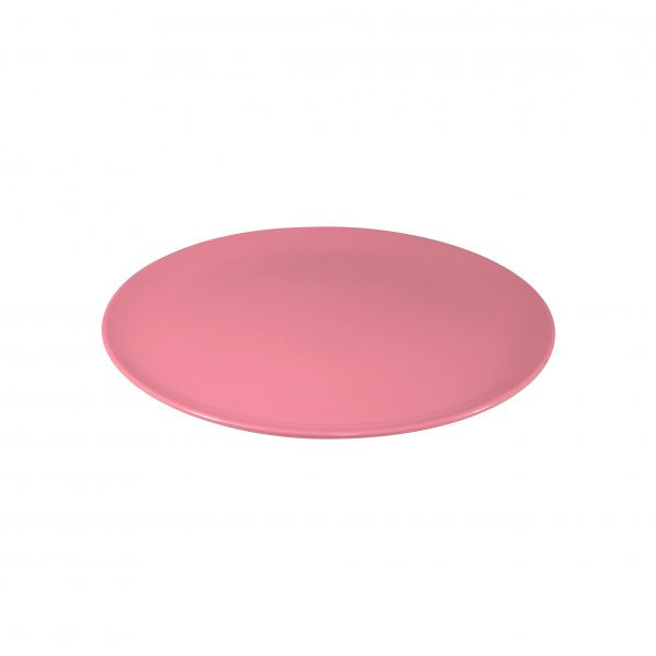 Round Plate Coupe - 200mm, Sorbet, Watermelon from Jab. made out of Melamine and sold in boxes of 6. Hospitality quality at wholesale price with The Flying Fork!