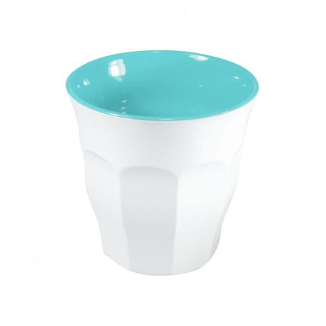 Espresso Cup - 75mm, 200ml, Sorbet, Bubble Gum-White Body from Jab. made out of Melamine and sold in boxes of 12. Hospitality quality at wholesale price with The Flying Fork!
