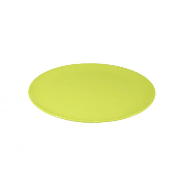 Round Plate Coupe - 250mm, Sorbet, Apple from Jab. Unbreakable, made out of Melamine and sold in boxes of 6. Hospitality quality at wholesale price with The Flying Fork!