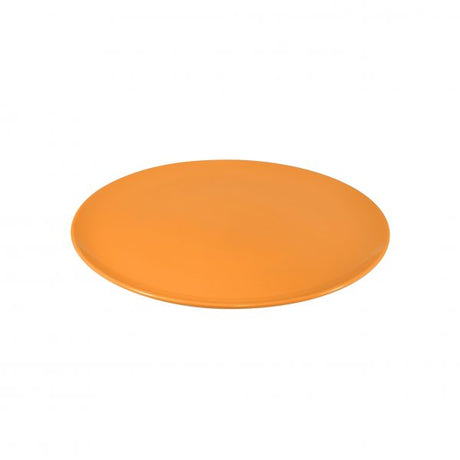 Round Plate Coupe - 200mm, Sorbet, Mango from Jab. Unbreakable, made out of Melamine and sold in boxes of 6. Hospitality quality at wholesale price with The Flying Fork!