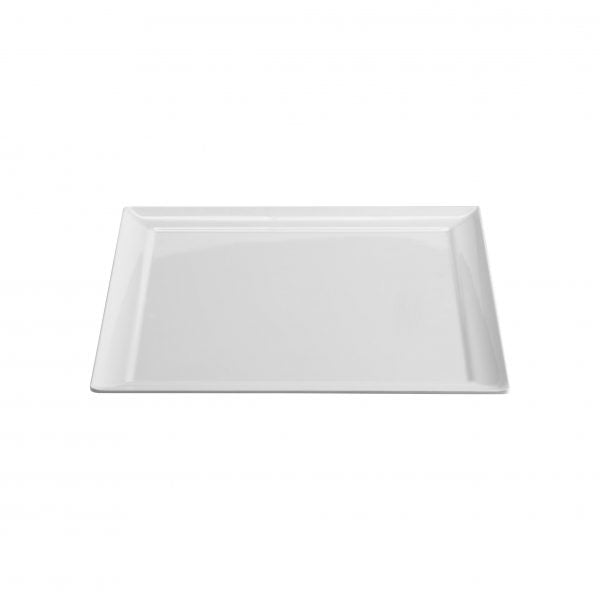 Flat Square Plate - 185mm, Jab from Superware. Unbreakable, made out of Melamine and sold in boxes of 12. Hospitality quality at wholesale price with The Flying Fork!