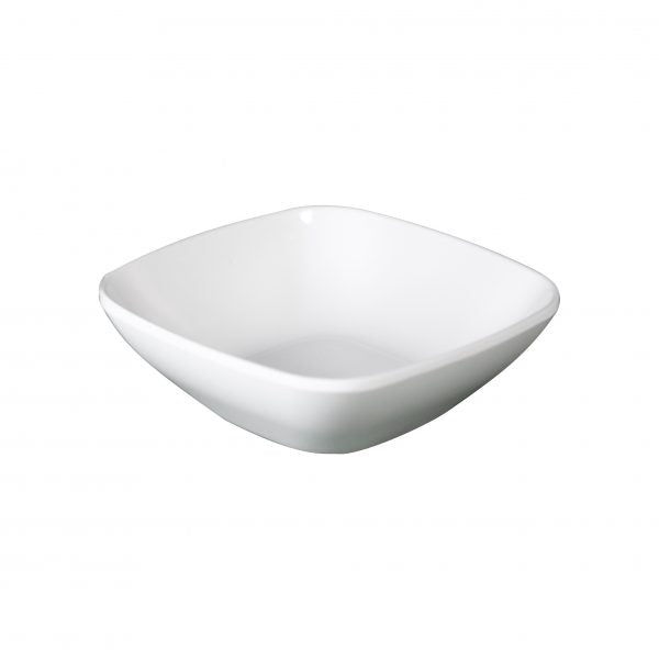 Square Sauce Dish - 75x75x20mm from Superware. Unbreakable, made out of Melamine and sold in boxes of 12. Hospitality quality at wholesale price with The Flying Fork!