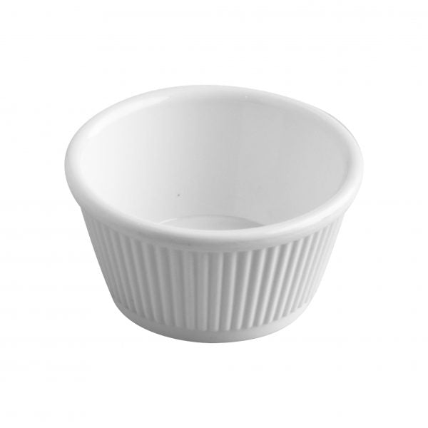 Ribbed Ramekin - 90mL-80mm (Ati0555), Jab from Superware. made out of Melamine and sold in boxes of 36. Hospitality quality at wholesale price with The Flying Fork!