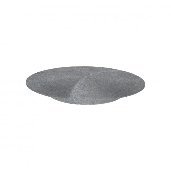 Cake Stand-Plate Footed - 340x50mm, Concrete Matt from Jab. made out of Melamine and sold in boxes of 4. Hospitality quality at wholesale price with The Flying Fork!