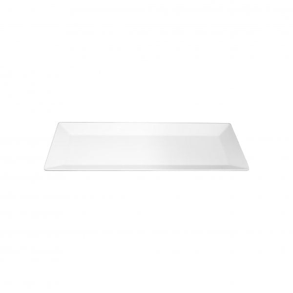 Raised Rim Rectangular Platter - 480x200mm, Jab from Superware. made out of Melamine and sold in boxes of 6. Hospitality quality at wholesale price with The Flying Fork!